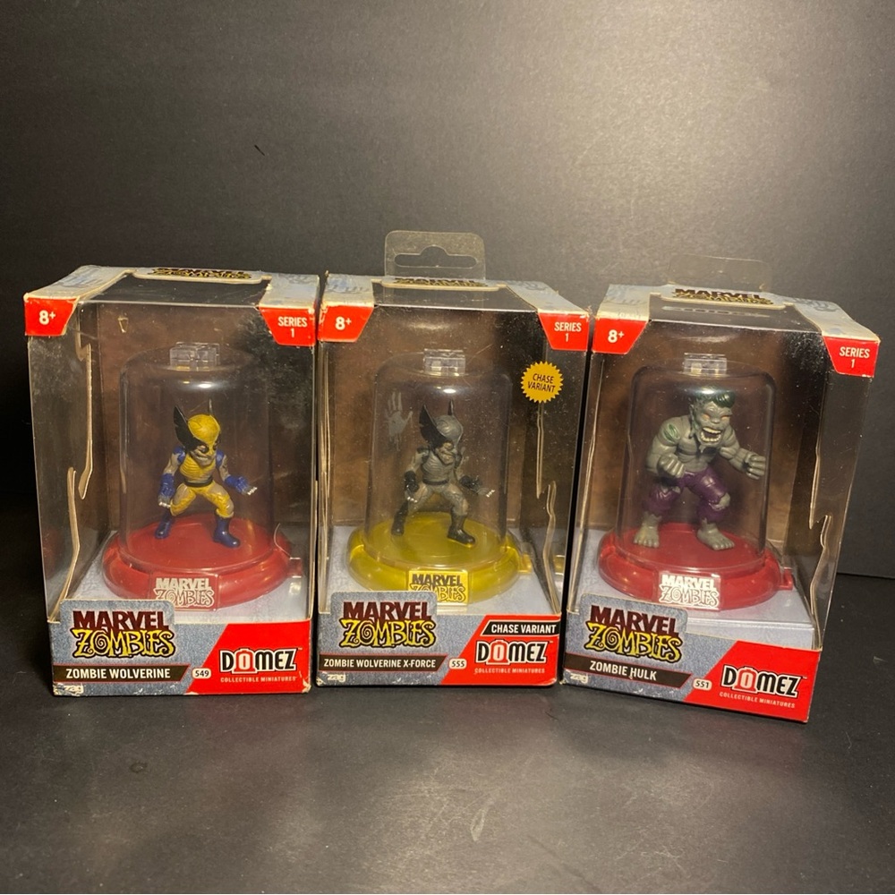 Marvel Zombies Domez‎ Series 1 Wolverine Hulk Chase Wolverine